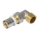 Male Elbow Screw Connector 90° Taper Thread