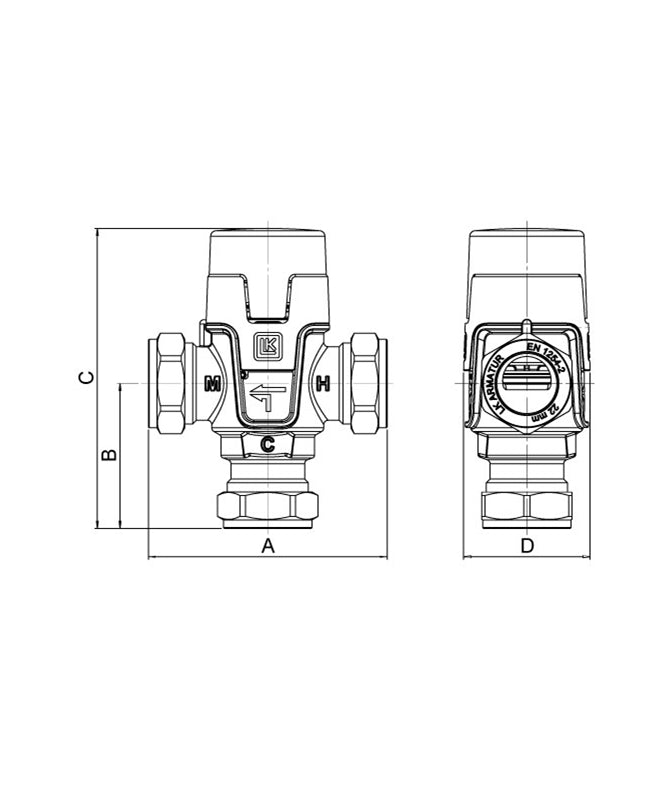 LK 551 HydroMix 28mm 35 - 65 °C