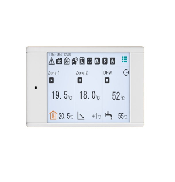 Mitsubishi Ecodan FTC7 Standalone Master & Flow Temperature Controller PAC-IF082B-E